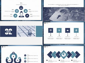 互聯網通信與網絡安全 軟件開發與營銷PPT模板
